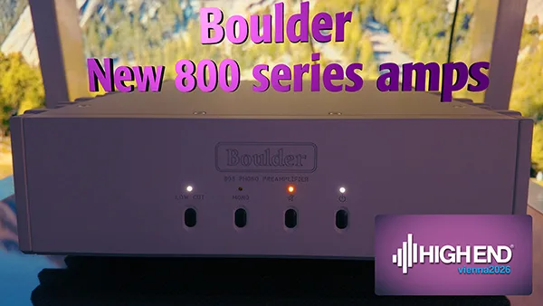 Boulder rolls out new amplifiers at High End Vienna 2026