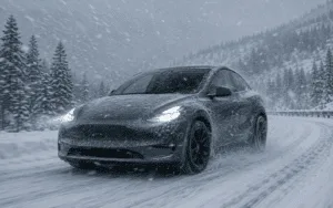 Tesla giver Model Y og Model 3 bedre greb i sne og mudder
