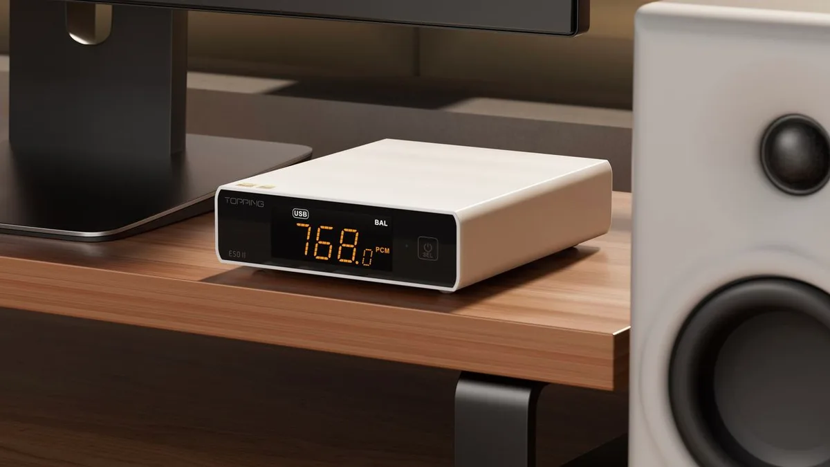  Topping’s new affordable DAC fits a whole lot of tech into its compact design 