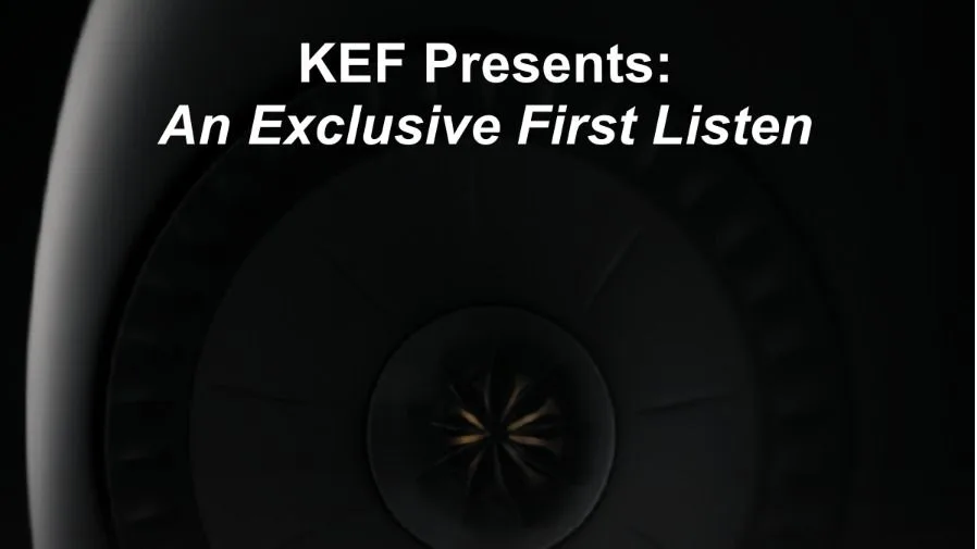  KEF's latest teaser reveals more of its upcoming speakers' curved, "luxury" design 
