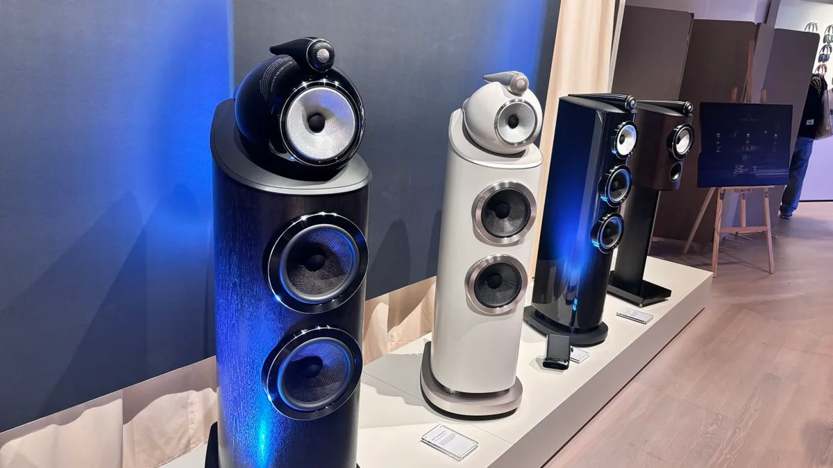  I've had a first listen to Bowers & Wilkins' new flagship 800 Series Diamond speakers – and now I'm desperate to hear more 